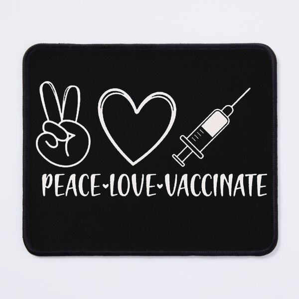 Item preview, Peace Love Vaccinate Shirt, Funny Peace Love Vaccinate designed and sold by SUSYNCARTE.