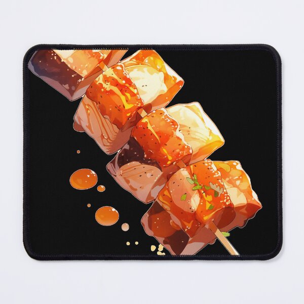 Item preview, delicious yakitori anime style designed and sold by Bohabaz.