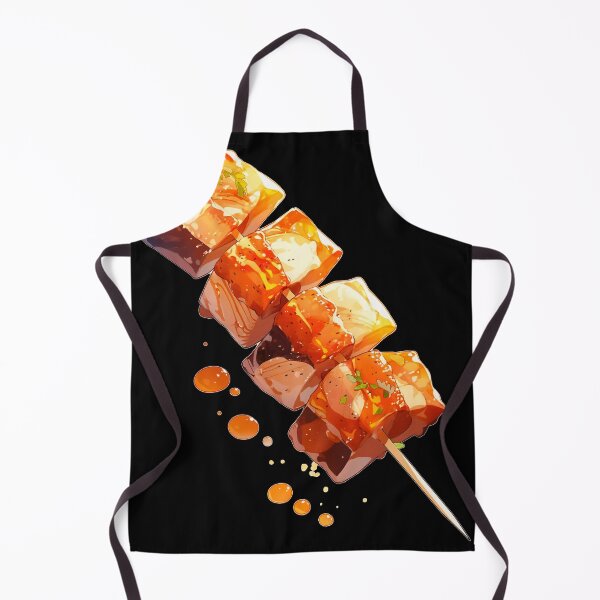 Item preview, delicious yakitori anime style designed and sold by Bohabaz.