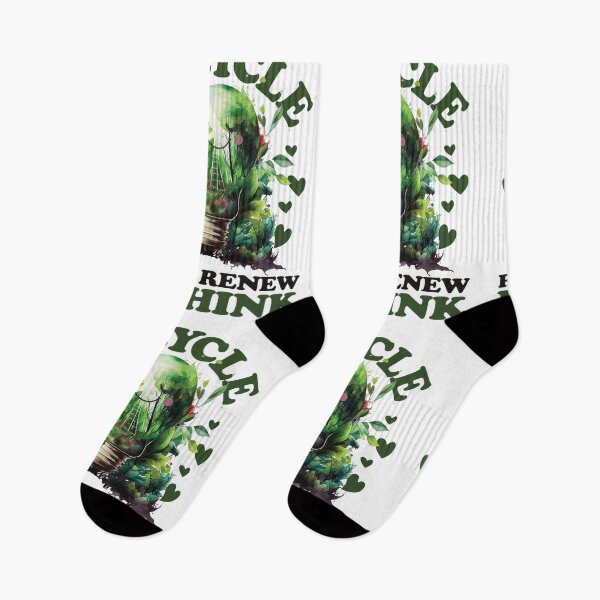Item preview, Recycle Reuse Renew Rethink Earth Day Environmental Awareness designed and sold by GravitiTees.