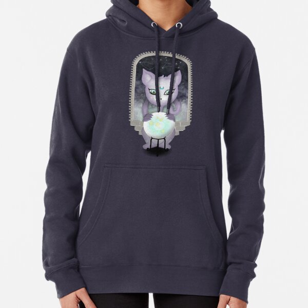 Mystic Miku | Crystal Ball & Zodiac | Navy Pullover Hoodie