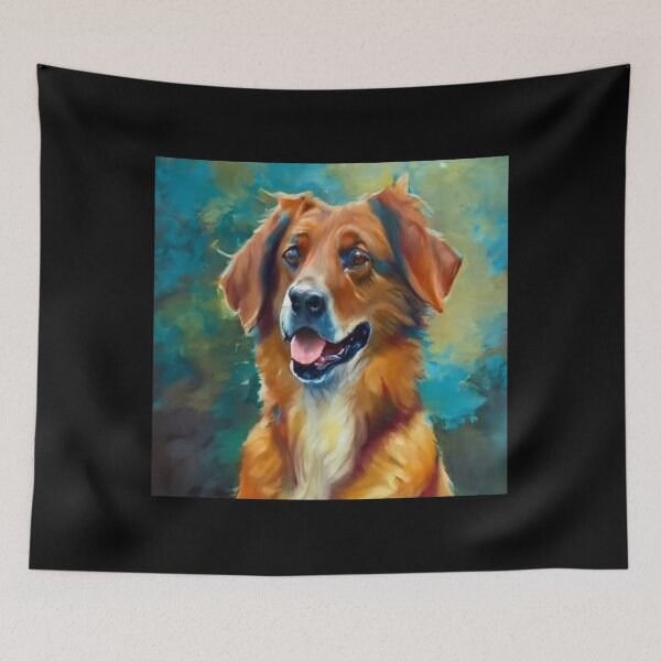 Item preview, Basque Shepherd - Dog Portrait designed and sold by CrankyOldDude.