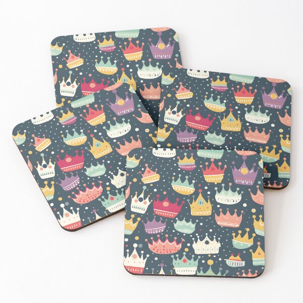 Item preview, Bright colourful crowns designed and sold by CactusPan.