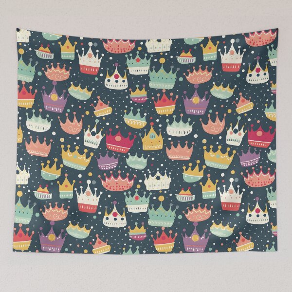 Item preview, Bright colourful crowns designed and sold by CactusPan.
