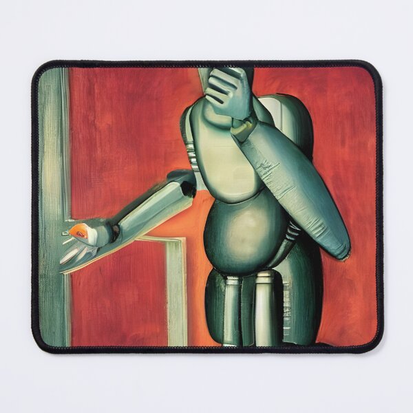 Item preview, Robot in the style of famous art. designed and sold by CRAFTER-MEDIA.