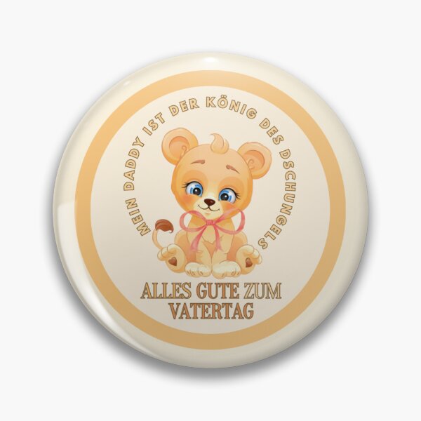 Item preview, Mein daddy ist der König des Dschungels - Alles Gute zum Vatertag designed and sold by Joejo19.
