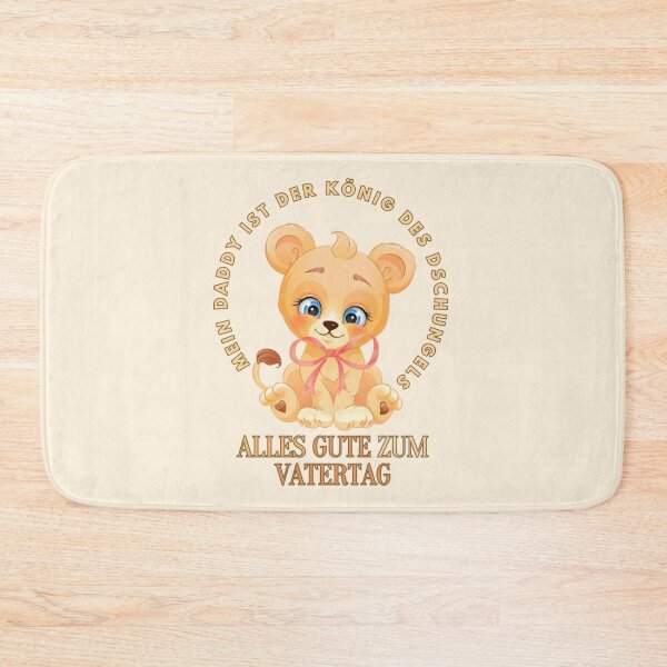 Item preview, Mein daddy ist der König des Dschungels - Alles Gute zum Vatertag designed and sold by Joejo19.