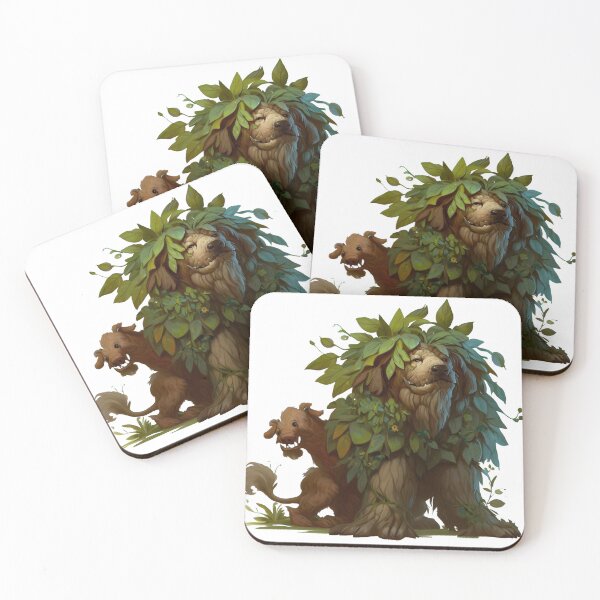 Item preview, Mythical Creature Big Floral Dog designed and sold by Cr320.