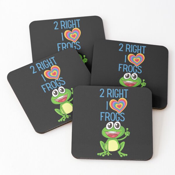 Item preview,  2 RIGHT I LOVE FROGS designed and sold by Kezmich Works.