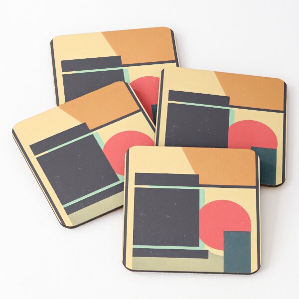 Item preview, Bauhaus inspired pattern  designed and sold by Donkey's Salad.
