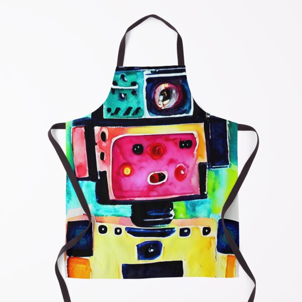 Item preview, Robot in the style of famous art. designed and sold by CRAFTER-MEDIA.