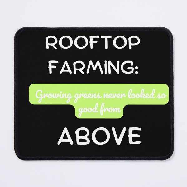 Item preview, Rooftop farming: Growing greens never looked so good from above designed and sold by saposzer.