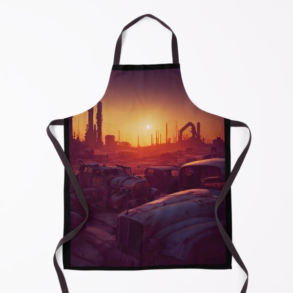 Item preview, Dieselpunk Distopian Landscape designed and sold by PluckySquid.