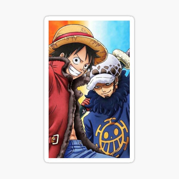 One Piece - Stickers Luffy & Law - Papeterie - LDLC