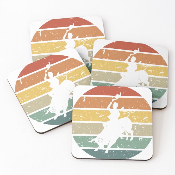 Item preview, Bull Rodeo Retro Vintage Grunge Bullriding Bull Riding Gift Western Cowboy designed and sold by iCoolShirts.