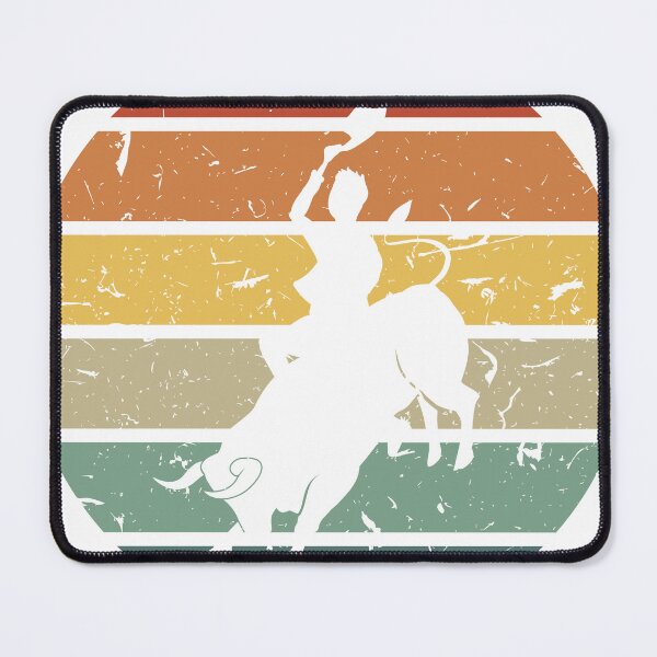 Item preview, Bull Rodeo Retro Vintage Grunge Bullriding Bull Riding Gift Western Cowboy designed and sold by iCoolShirts.
