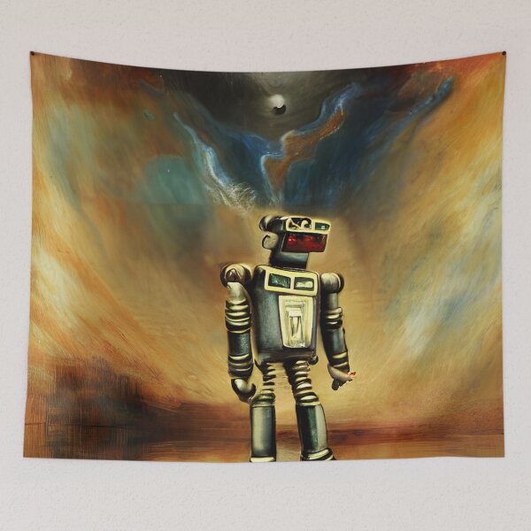 Item preview, Robot in the style of famous art. designed and sold by CRAFTER-MEDIA.