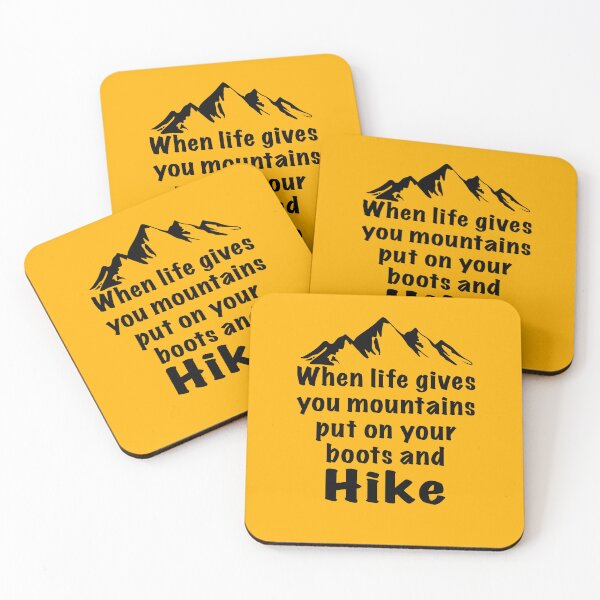 Item preview, When life gives you mountains hike designed and sold by SoulTrekking.