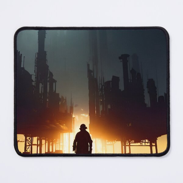Item preview, Dieselpunk Distopian City designed and sold by PluckySquid.