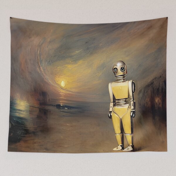 Item preview, Robot in the style of famous art. designed and sold by CRAFTER-MEDIA.
