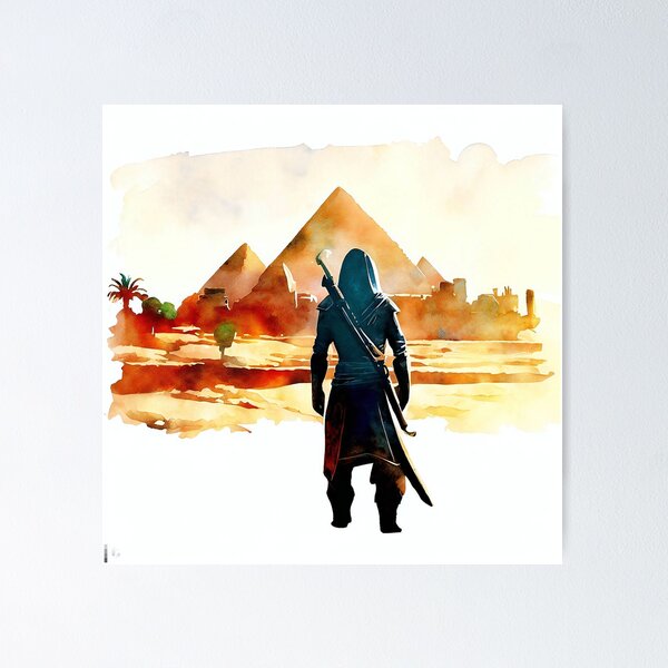 Assassin's Creed: Origins Map Wall And Art Print in 2023