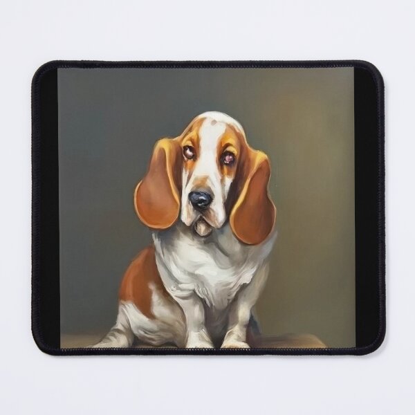 Item preview, Basset Artésien Normand - Dog Portrait designed and sold by CrankyOldDude.