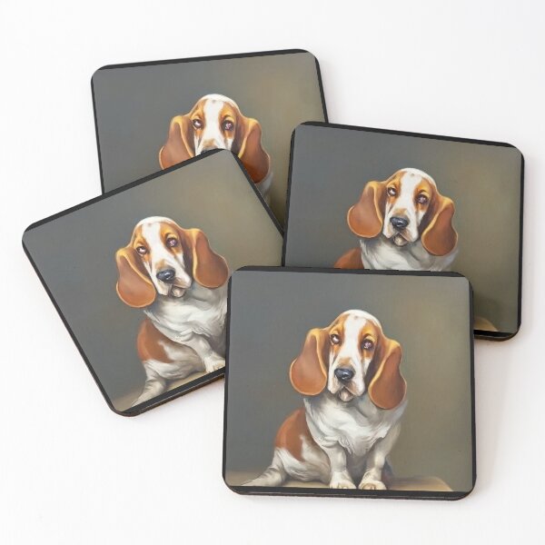 Item preview, Basset Artésien Normand - Dog Portrait designed and sold by CrankyOldDude.