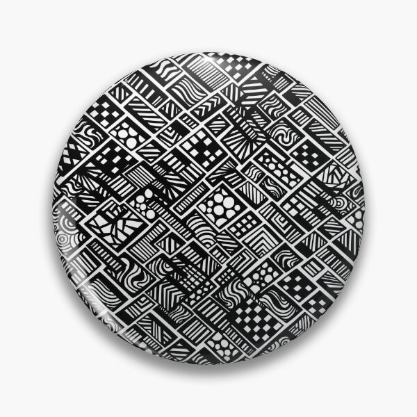 Item preview, Black And White Abstract Geometric designed and sold by Squarebird.