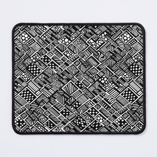 Item preview, Black And White Abstract Geometric designed and sold by Squarebird.