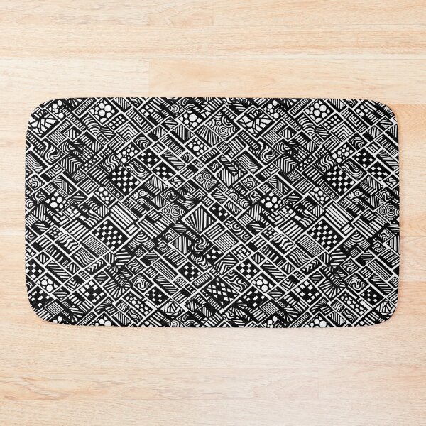 Item preview, Black And White Abstract Geometric designed and sold by Squarebird.