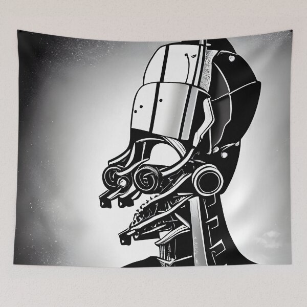 Item preview, Robot in the style of famous art. designed and sold by CRAFTER-MEDIA.
