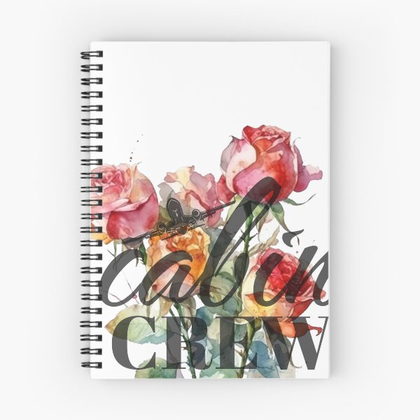 Item preview, Cabin Crew & Roses Flower watercolor design for Flight Attendants Stewardess designed and sold by AviationArtists.