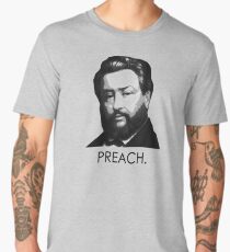 Charles Spurgeon - "Preach." Men's Premium T-Shirt