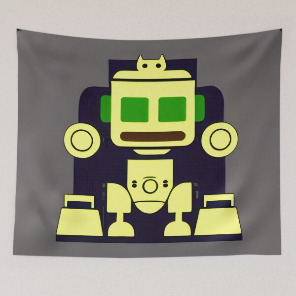 Item preview, Robot in the style of famous art. designed and sold by CRAFTER-MEDIA.