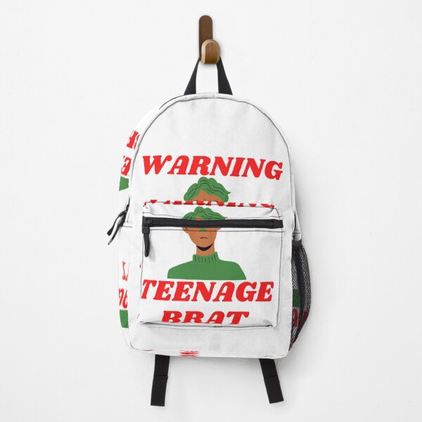Item preview,   Warning Teenage Brat (red writing version) designed and sold by CannyGoods.