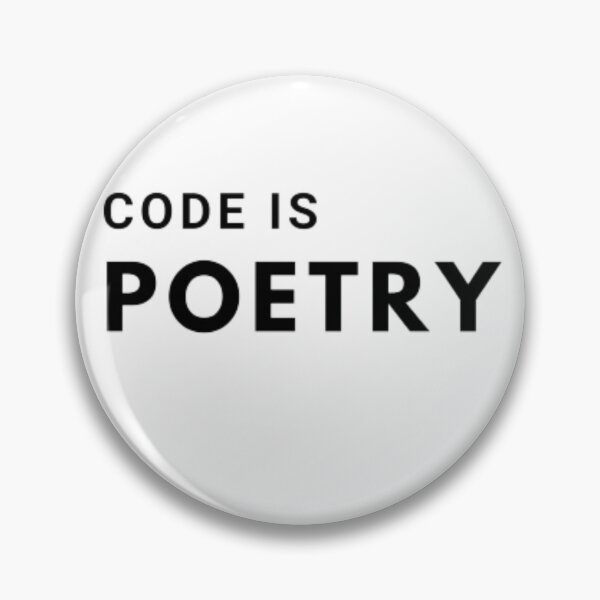 Item preview, Code is poetry designed and sold by CobzarencuR.