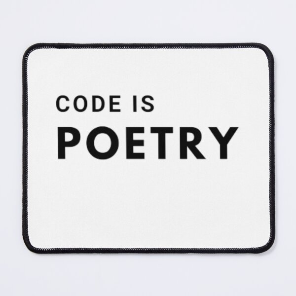 Item preview, Code is poetry designed and sold by CobzarencuR.