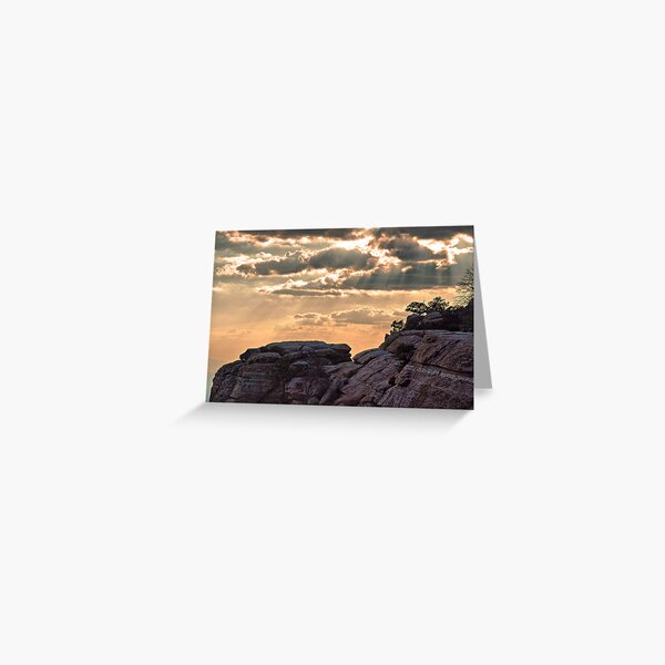 Sun Rays Greeting Card