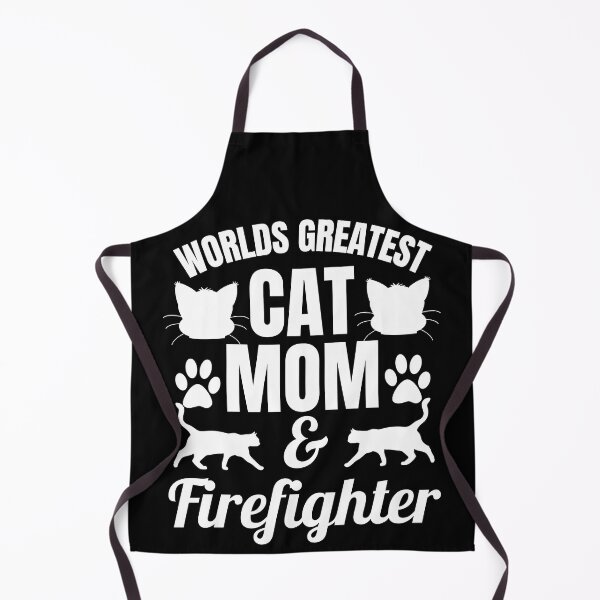 Item preview, Worlds Greatest Cat Mom And Firefighter | Featuring An Alternate Design On Selected Products designed and sold by McThingummy.