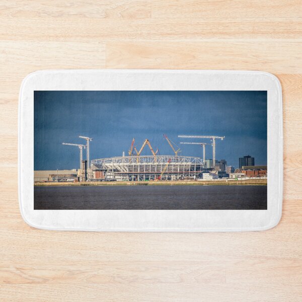Item preview, Construction of Everton's Bramley Moore Stadium  designed and sold by Wildwales.