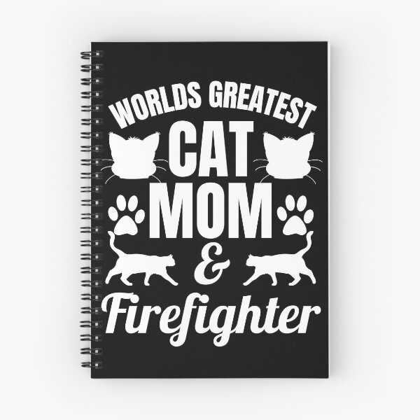 Item preview, Worlds Greatest Cat Mom And Firefighter | Featuring An Alternate Design On Selected Products designed and sold by McThingummy.