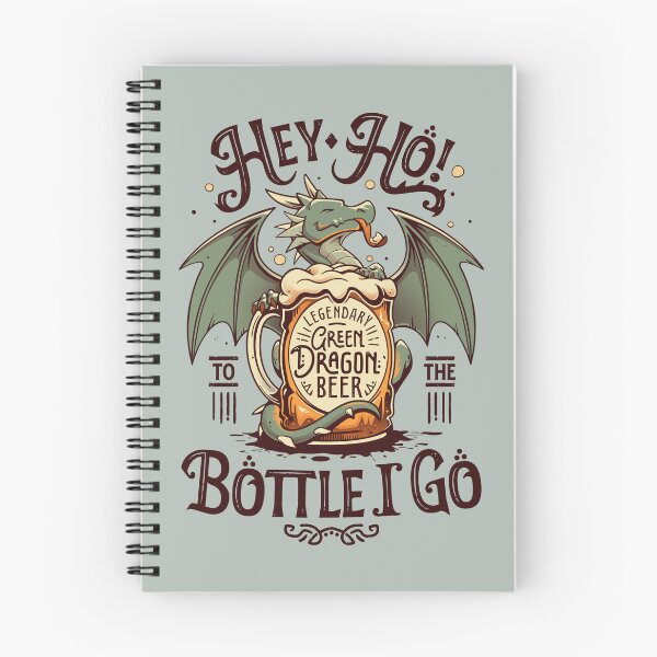 Item preview, A Dragon's Pint - Cute Beer Drinker designed and sold by Snouleaf.