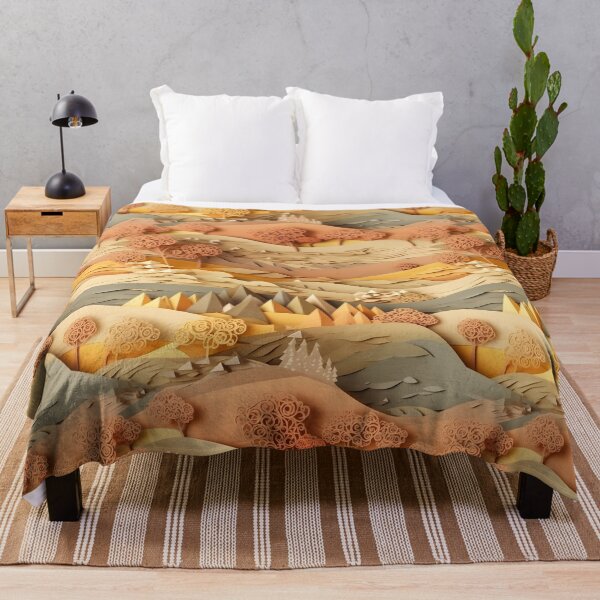 Item preview, Autumn 3d Landscape designed and sold by CanaryCanvas.