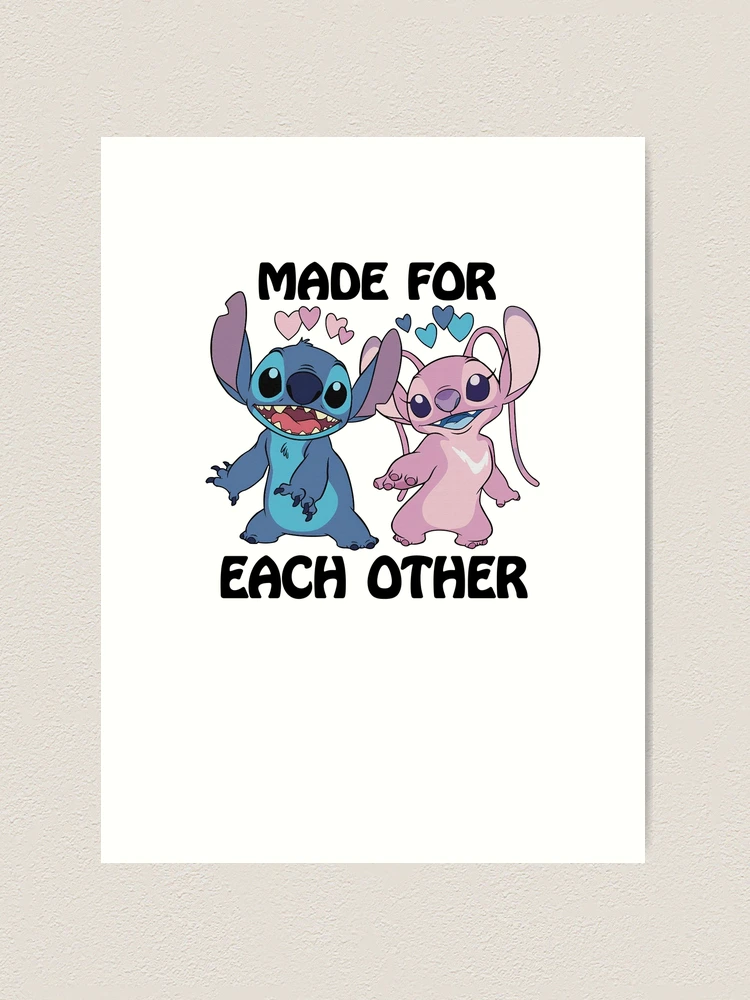 Disney Lilo & Stitch Angel and Stitch Made For Each Other Can Cup