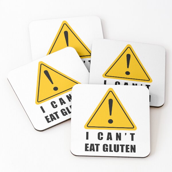 Item preview, I Can't Eat Gluten - Caution Sign designed and sold by TheHellSong.