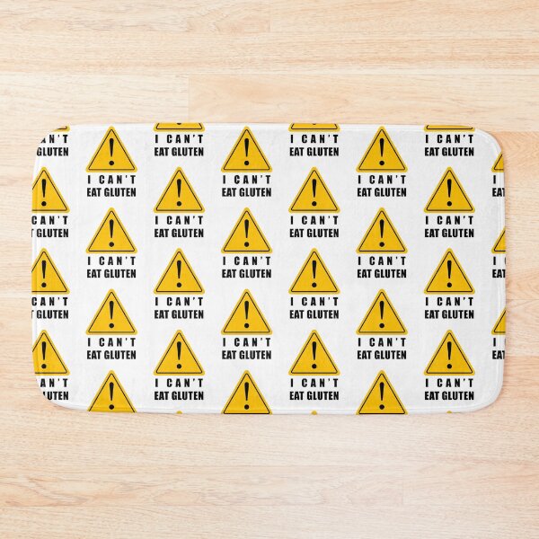 Item preview, I Can't Eat Gluten - Caution Sign designed and sold by TheHellSong.