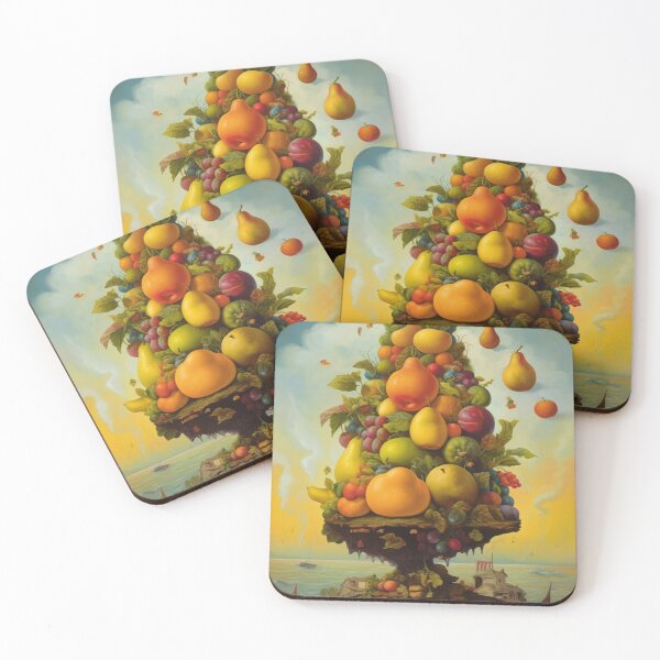 Item preview, 002 Surreal Organic Fruits designed and sold by nikoart001.
