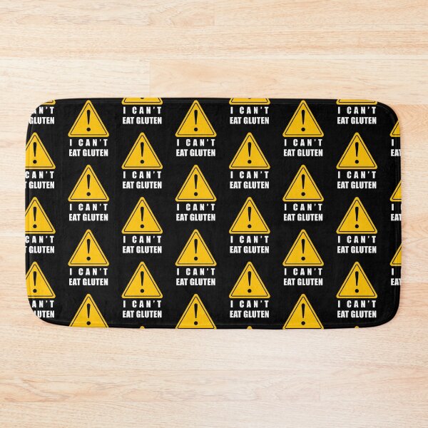 Item preview, I Can't Eat Gluten - Caution Sign designed and sold by TheHellSong.