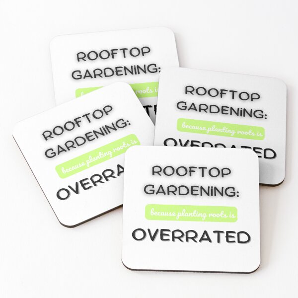 Item preview, Rooftop gardening: because planting roots is overrated designed and sold by saposzer.