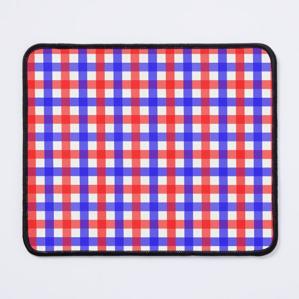 Item preview, Red Blue Gingham designed and sold by PatternTitan.